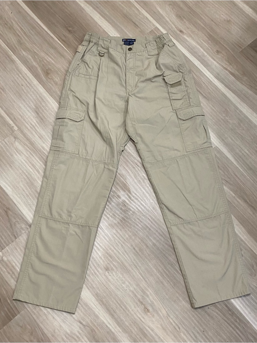 5.11 Tactical Series Pants Mens 32x34 light Khaki Tan Canvas Cargo Combat Work
